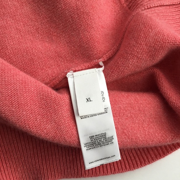 VICTORIA BECKHAM Cashmere Sweater Size XL - Picture 6 of 10